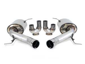 ES#4043594 - 3015-42062 - AWE Touring Axle-Back Exhaust - Chrome Silver Tips - F10 M5 - This variant offers 102mm Chrome Silver tips for a muscular styling. - AWE - 