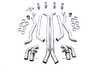 ES#4044173 - GRP-EXH-BWF90M54 - AWE SwitchPath Catback Exhaust - F90 M5 - The AWE catback bolts right up to the factory front pipe for easy installation. - AWE - BMW