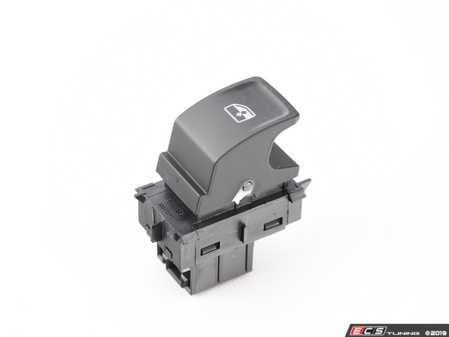 ES#2997715 - 5G0959855MWHS - Black Window Switch - Priced Each - Found in passenger's front door, or both rear doors - Genuine Volkswagen Audi - Volkswagen