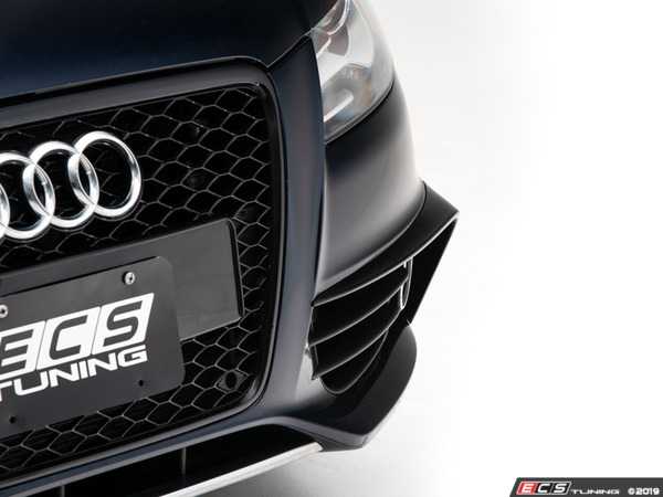 ECS - 027962ECS01 - Audi B8 A4/S4 Gloss Black Grille Accent Set
