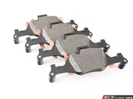 ES#4013554 - 34116883470 - Front Brake Pad Set - These high-quality aftermarket pads will restore your original stopping power. - Textar - BMW