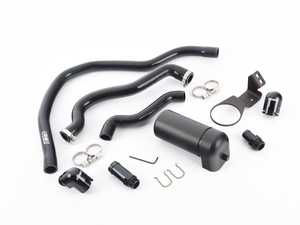 ES#4044357 - 023952ecs01KT - Audi B9 S4/S5 3.0T Performance Baffled Oil Catch Can System - Keep your intake tract clean and carbon free - ECS - Audi
