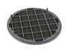 ES#101678 - 51418190825 - Front Speaker Cover - Priced Each - Grau/Gray. Protects the front door speaker - Genuine BMW - BMW
