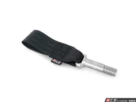 ES#3569427 - 023419ECS01-02 - B7 A4/S4 Race Tow Strap - Black - Look great on the track or street! - ECS - Audi