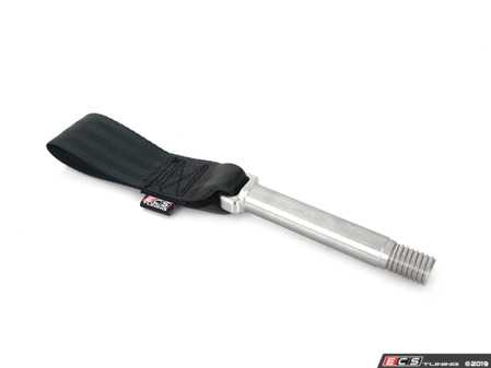 ES#3569431 - 023419ECS01-06 - B8 A4/S4 Race Tow Strap - Black - Look great on the track or street! - ECS - Audi