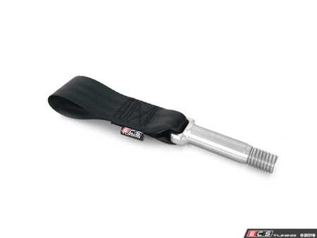 ES#3569433 - 023419ECS01-08 - B9 A4/S4 Race Tow Strap - Black - Look great on the track or street! - ECS - Audi