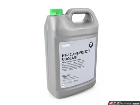 ES#4040386 - 83192468442 - BMW Coolant / Antifreeze - 1 Gallon - Green HT-12 - 100% strength concentrate - dilute to a 50:50 ratio with distilled water - Genuine BMW - BMW