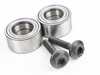 ES#3659721 - 4B0498625KT4 - Complete Wheel Bearing Kit - All-inclusive kit includes bearings, axle bolts, and securing hardware for all four corners of the vehicle - Genuine Volkswagen Audi - Audi