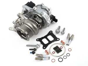 ES#4039572 - 06K145722HKT2 -  IS38 OEM+ Turbo Upgrade Kit - Includes ECS Golf R / S3 IS38 turbocharger and all required installation hardware. - Assembled By ECS - Audi Volkswagen