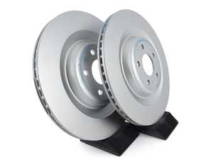 ES#3603777 - 4H0615601Lkt1 - Rear Brake Rotors - Pair (356x22) - Coated replacement set of rotors - ATE - Audi