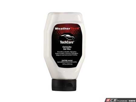 ES#4444269 - 8LTC62 - TechCare Caranuba Gel Wax 18oz - TechCare Carnauba Gel Wax pourable formula provides a protective, professional high-gloss finish - WeatherTech - Audi BMW Volkswagen Mercedes Benz MINI Porsche