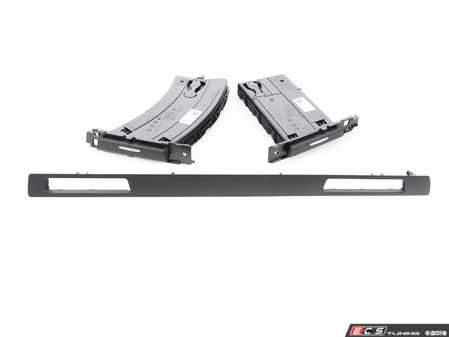 ES#4044492 - 51459173463KT -    Cup Holder Set - Black - Includes left and right cup holders and new dash trim - Genuine BMW - BMW