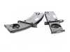ES#4044492 - 51459173463KT -    Cup Holder Set - Black - Includes left and right cup holders and new dash trim - Genuine BMW - BMW