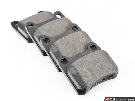 ES#2215068 - 0004209820 - Rear Brake Pad Set - For Vehicles With Two (2) Retaining Pin Rear Brake Pads - Textar - Mercedes Benz