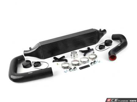 ES#3604109 - 48.10.95.BLK - Front Mount Intercooler Kit - With Black Heat Coating - (NO LONGER AVAILABLE) - Flow more cool air to your intake manifold - Neuspeed - 