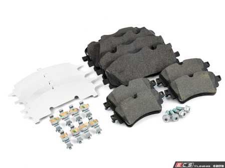 ES#4031342 - 8w0698451pKT -  Front And Rear Brake Pad Kit - Textar - Mildly upgraded composite pad - Textar - Audi