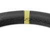 ES#3192153 - OD/1976/N - Trecento Racing Steering Wheel - Black/Yellow Leather - Universal sport steering wheel with a 300mm diameter. - OMP - BMW