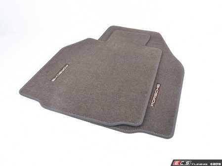 ES#3194236 - 98704480108R43 - Set Of Floor Mats - Cocoa  - OEM Cocoa floor mats - Genuine Porsche - Porsche