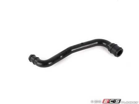 ES#2083347 - 06A103221BK - Breather Hose - Crooked "S" shaped breather hose attached to the PCV valve (bleeder valve) - MTC - Volkswagen