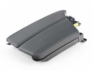 ES#2599239 - 51168050274 - F10 Leather Armrest - Front Center - Schwarz - Genuine BMW - BMW