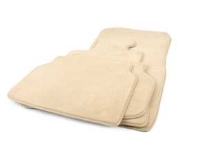 ES#2498473 - 51479172803 - F01 Carpeted Floor Mat Set - Veneto Beige - Includes front and rear carpeted floor mats - Genuine BMW - BMW