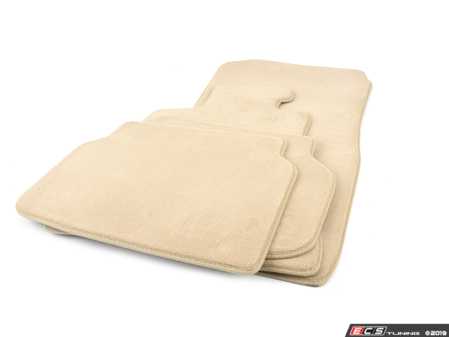ES#2498473 - 51479172803 - F01 Carpeted Floor Mat Set - Veneto Beige - Includes front and rear carpeted floor mats - Genuine BMW - BMW