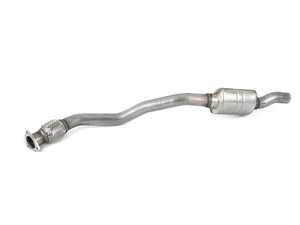 ES#2976003 - 4G0254300P - Exhaust Downpipe - Left - Connects the catalytic converter to the center exhaust muffler - Genuine Volkswagen Audi - Audi
