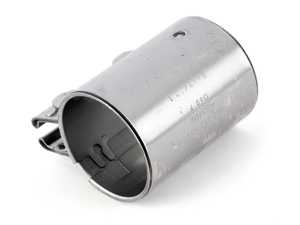ES#1852783 - 1K0253141T - Exhaust Sleeve With Dual Clamps - Priced Each - Intended for the rear muffler - Genuine Volkswagen Audi - Audi Volkswagen