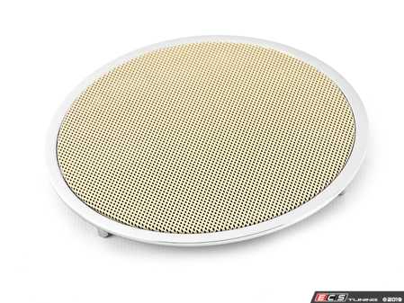 ES#102474 - 51418247497 - E38 Speaker Cover - Pearl Beige - (NO LONGER AVAILABLE) - Genuine BMW - BMW