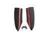 ES#4044452 - 024846ecs01KT1 - Audi B8.5 S4 / A4 S-Line Rear Bumper Side Splitters - Gloss Black - Spice up the exterior of your Audi with gloss black spats! - ECS - Audi