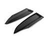ES#4044452 - 024846ecs01KT1 - Audi B8.5 S4 / A4 S-Line Rear Bumper Side Splitters - Gloss Black - Spice up the exterior of your Audi with gloss black spats! - ECS - Audi
