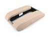 ES#86809 - 51168213884 - E39 Front Split Armrest Lid - Leather - Sandbeige Montana with phone cradle - Genuine BMW - BMW