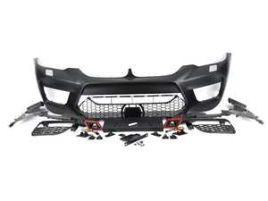 ES#4487738 - G30M5FT-FG-PDC - M5 Style Front Bumper Conversion W/ Fog Light Grilles - M5 looks without the M5 cost while retaining PDC - ECS - BMW