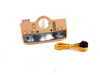 ES#1215 - W8DLKWW-T - W8 Dome Light Kit - Early Vin - Sunshine Beige - (NO LONGER AVAILABLE) - Includes plug & play harness for easy installation - Assembled By ECS - 