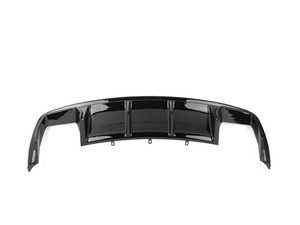ES#3981031 - 028807ECS01 - Audi B8.5 S4 / A4 S-Line Rear Diffuser - Gloss Black - Add some aggressive styling to your Audi! - ECS - 