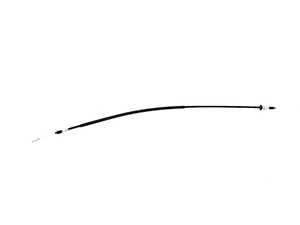 ES#4045223 - 893609721E - Parking Brake Cable - Left Side (1338mm) - Addresses rusty, damaged cables or one that will not adjust - Gemo - Audi