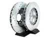 ES#3155305 - EBR822XPR - Front Cross Drilled & Slotted Brake Rotors - Pair (350x34) - Zinc coated performance rotors - Power Stop - Audi Volkswagen Porsche
