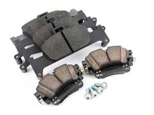 ES#3969916 - 8w0698151adKT - Front & Rear Brake Pad Set  - Factory replacement pads for a stock feel, includes front and rear pads - Genuine Volkswagen Audi - Audi
