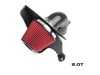 ES#4045629 - CTS-IT-290R - Performance High-Flow Air Intake System - 6" Velocity Stack  - Designed to work in conjunction with the OEM air scoop to seamlessly force cold air into the system - Flowed through a massive 6" velocity stack filter! - CTS - Audi