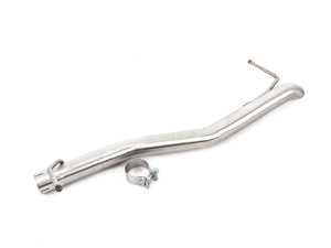 ES#3675305 - 027367ECS02 - MK7 Jetta 1.4T Rear Muffler Delete Kit - Add an aggressive exhaust note to your VW MK7 Jetta 1.4T's stock exhaust system - ECS - Volkswagen