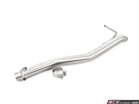 ES#3675305 - 027367ECS02 - MK7 Jetta 1.4T Rear Muffler Delete Kit - Add an aggressive exhaust note to your VW MK7 Jetta 1.4T's stock exhaust system - ECS - Volkswagen