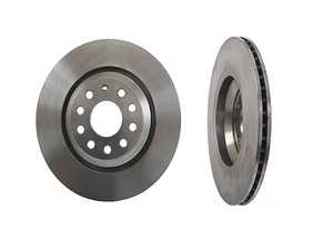 ES#4045692 - 5qm615601akt3KT - Rear Brake Rotors - Pair (310x22) - Replace your worn rotors and stop with confidence. - Zimmermann - Volkswagen