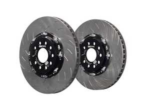 ES#4045706 - SG2FC1877 - Two-Piece Fully Floating Rotor - Pair (340x30) - Ideal for regular track-goers and cars boasting high level of tunes. - EBC - Audi Volkswagen