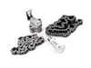 ES#3691779 - 06k109467qkt2KT - Basic Timing Chain Kit - Includes chains, tensioners, and rails - Assembled By ECS - Volkswagen