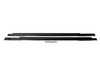 ES#4045736 - 024716ecs02KT - Audi B8/B8.5 A4/S4 Flat Side Skirts - Gloss Black - Enhance your side profile with an aggressive look! - ECS - Audi