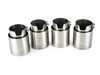 ES#3438825 - 11-043 - Slip on Exhaust Tips - 90mm - Brushed Stainless Steel - A perfect length, stylish alternative to the OE exhaust tips! - Active Autowerke - BMW