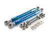 ES#4045812 - 024651TMS03 - Adjustable Toe Arms - Eliminates the factory eccentric toe adjustment point and eliminates any unwanted movement. Easy to adjust turn buckles and rod ends increase your range of toe adjustment in the rear. - Turner Motorsport - BMW