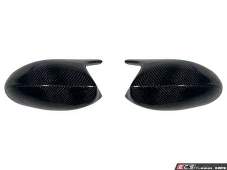 ES#4045822 - E92M3CFMIR - BMW E92 Carbon Fiber Mirror Covers - Pair  - Add a classy touch of carbon fiber for some added style - ECS - BMW