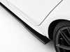 ES#4045736 - 024716ecs02KT - Audi B8/B8.5 A4/S4 Flat Side Skirts - Gloss Black - Enhance your side profile with an aggressive look! - ECS - Audi