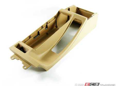 ES#86856 - 51168217942 - E46 Center Console - Beige - For models with armrest - Genuine BMW - BMW
